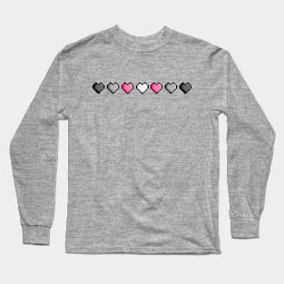 Pride Pixel Hearts Long Sleeve T-Shirt